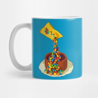 Colorful gravity cake Mug